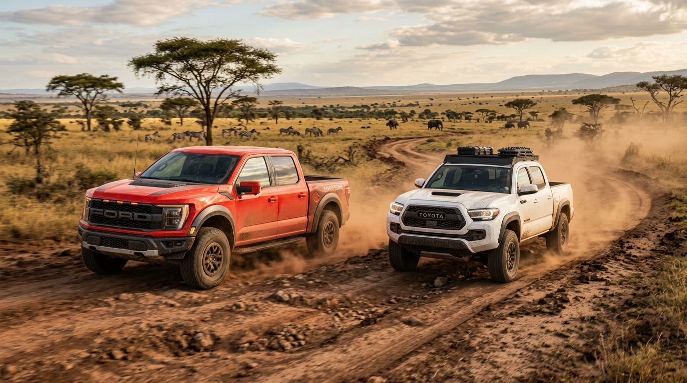Tacoma vs Ranger Raptor 2024: Qual Pickup Vale Mais?