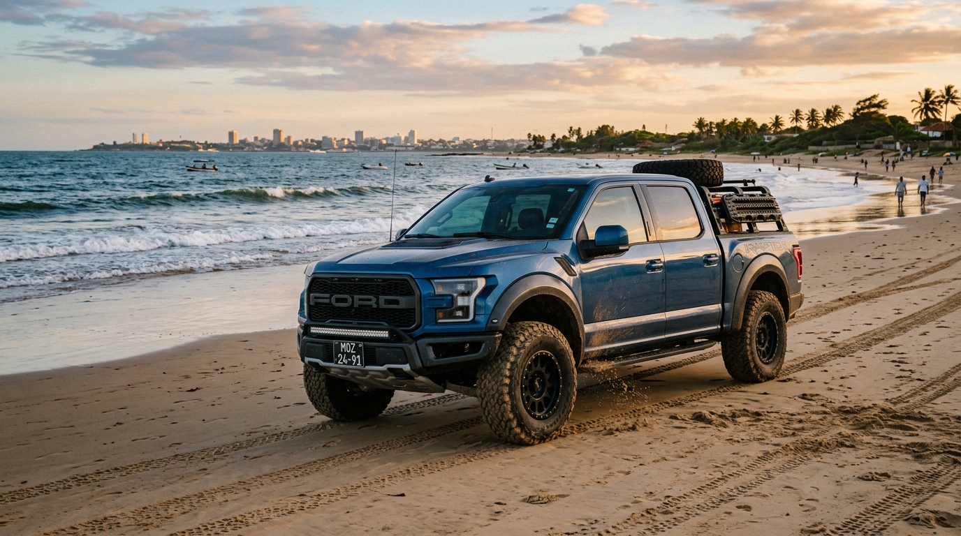 Ford F-150 em Moçambique: Quanto Custa Bancar Esta Pickup?