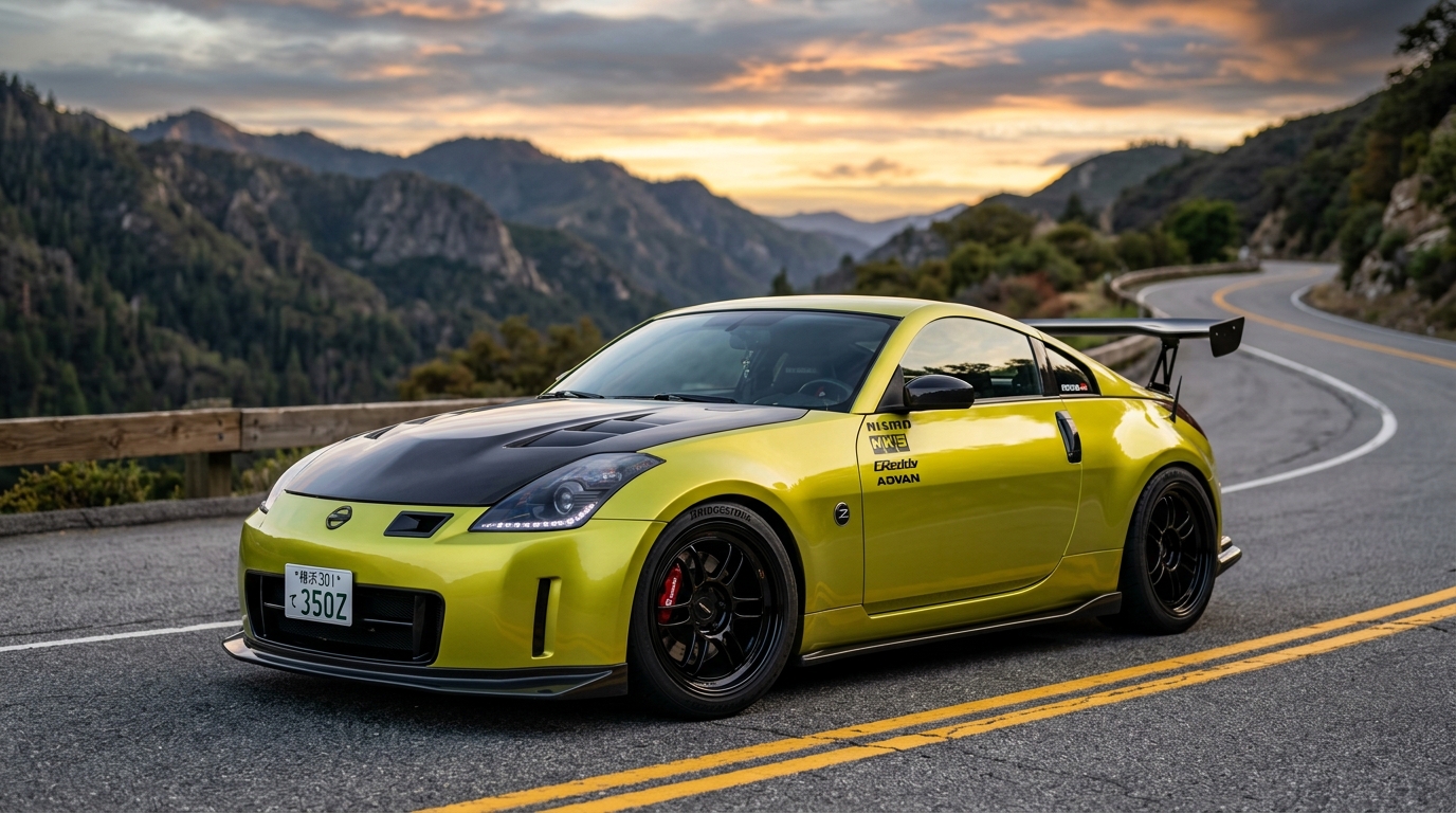 Nissan 350Z: O Carro de Drift Que Conquistou as Pistas do Mundo