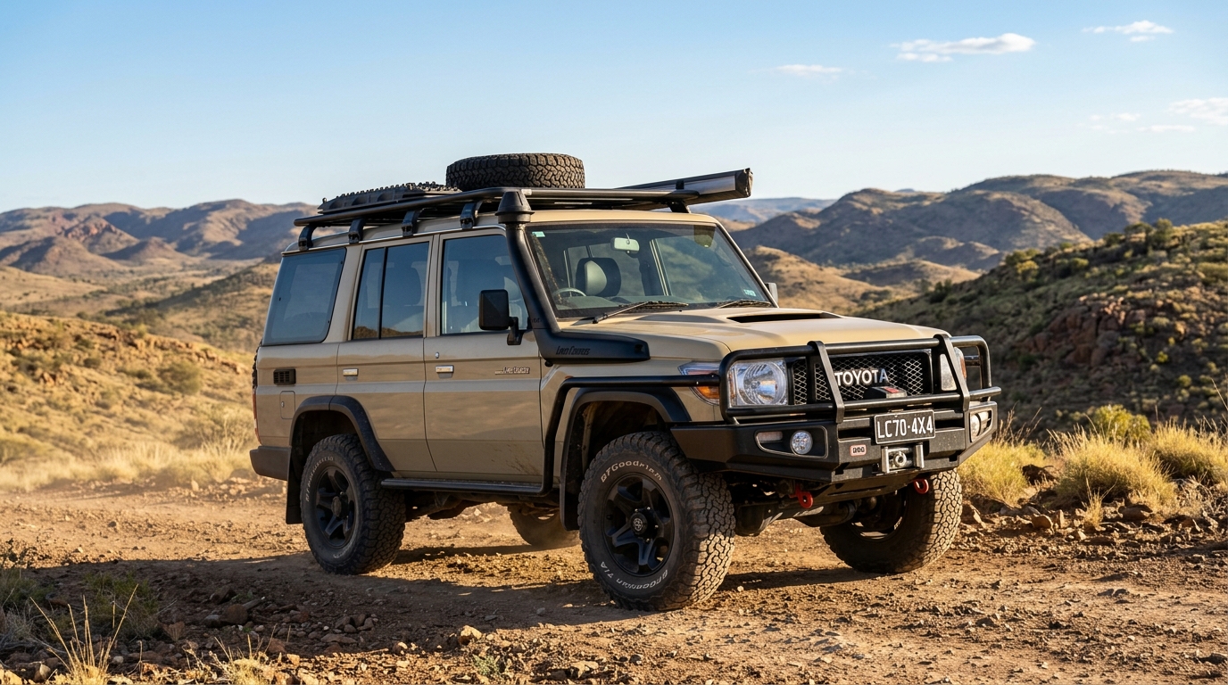 Toyota Land Cruiser LC70: O Rei das Estradas Difíceis