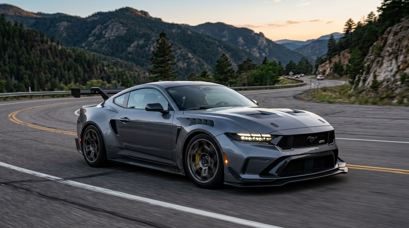 Novo Ford Mustang GTD: Ficha Técnica, Preço e Desempenho